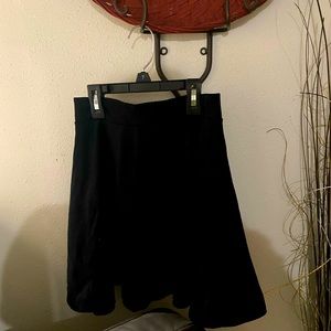 Womens small black A line skirt. Worn once.